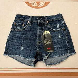 NWT Levi’s 501 original shorts size 25